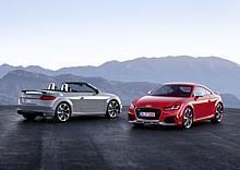 Audi TT RS Coupé und TT RS Roadster: die sportliche Speerspitze der Baureihe 